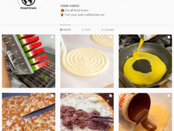 1 million followers Food Instagram Account for Sale