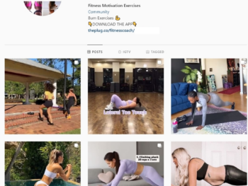 160K Fitness Squat Instagram Account for Sale