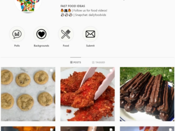 710K Food Instagram Account for Sale