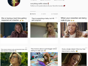 20K Netflix Instagram Account for Sale