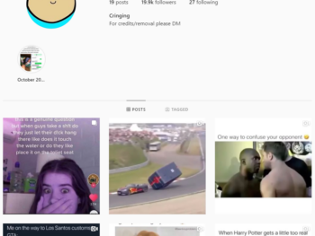 19k Funny Memes Instagram Account for Sale