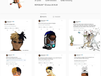 1.5K XXXTentacion Music Instagram Account for Sale