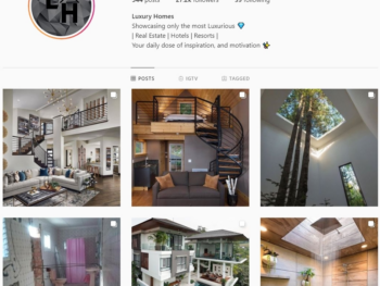 27K Luxury Real Estate Instagram Account for Sale