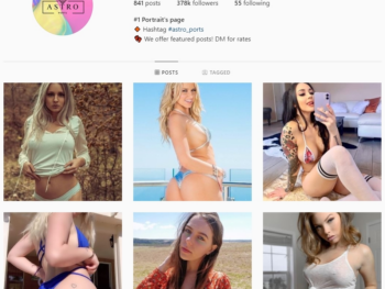 378K Babes Portraits Instagram Account for Sale