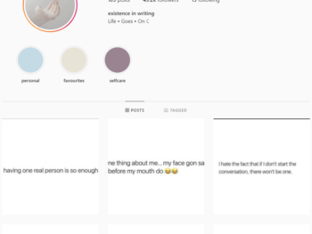 49K Poem Quotes Instagram Account for Sale