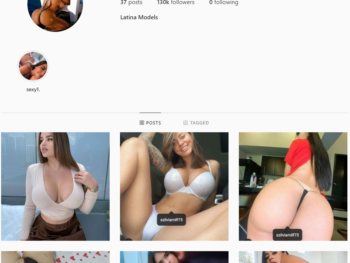 130K Latina Model Instagram Account for Sale