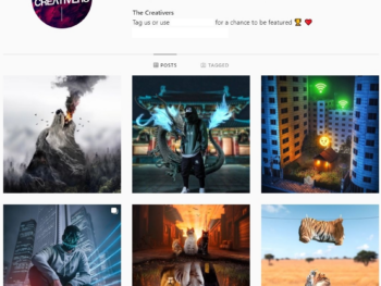 300K Creative Art Instagram Account for Sale
