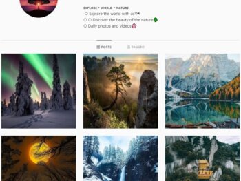 4k Nature World Instagram Account for Sale