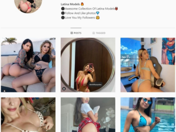 370K Latina Models Instagram Account for Sale