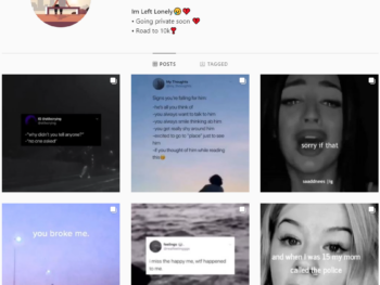 8K Sad Edits Music Instagram Account for Sale