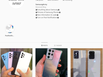 120K Samsung Tech Instagram Account for Sale