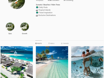 19K Travel Instagram Account for Sale