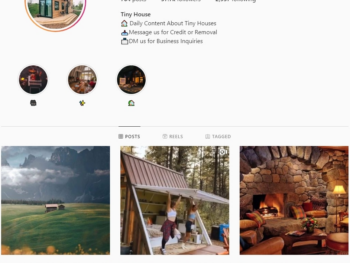 57K Tiny House Instagram Account for Sale