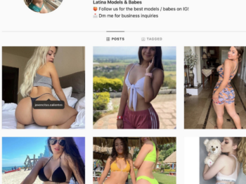 130K Latina Models Instagram Account for Sale