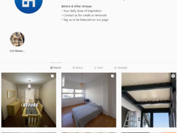 30K House Renovations Instagram Account for Sale