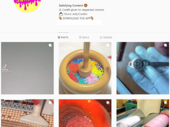 110k Viral Videos Satisfying Instagram Account for Sale