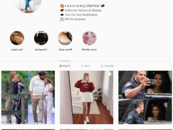 250K Lifestyle Fashion Instagram Account for Sale