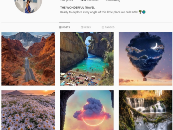 140K Wonderful Travel Instagram Account for Sale