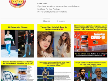 190K News & Facts Instagram Account for Sale