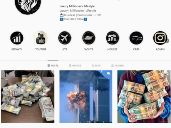 20K Millionaire Lifestyle Luxury Instagram Account for Sale