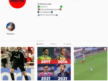 50K Soccer Football Instagram Account for Sale