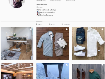 478K Men's Fashion Lifestyle Instagram Account for Sale