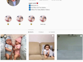 Buy Babies Kids Instagram Account with 150K Followers