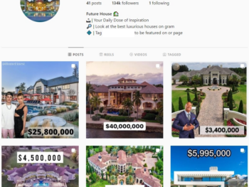Buy Real Estate Listings Instagram Account with 130K Followers