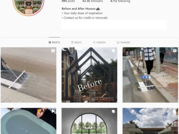 Buy Real Estate Renovations Instagram Account with 40K Followers