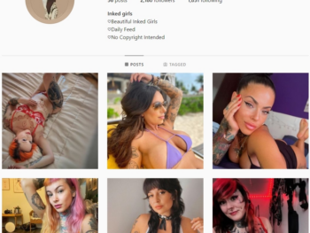 2K Tattoo Girls Instagram Account for Sale