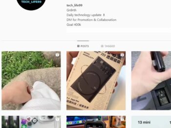 300K Mobile Phones Tech Instagram Account for Sale
