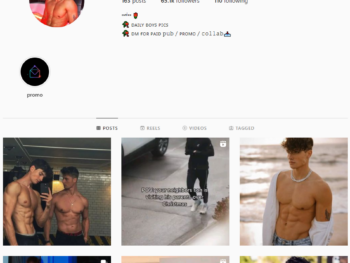 Buy Cute Boys Male Model Instagram Account with 65K Followers