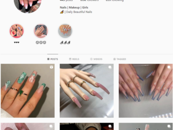 Buy Nails Beauty Instagram Account with 100K Followers