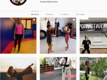 Buy Female Martial Arts Instagram Account with 85K Followers