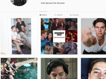 140K Cole Sprouse Fan Instagram Account for Sale
