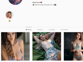 140K Portrait Models Instagram Account for Sale