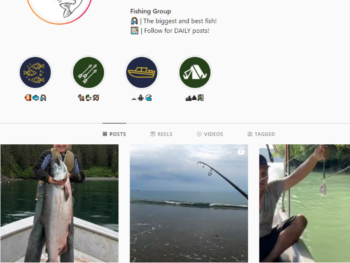 160K Fishing Instagram Account for Sale