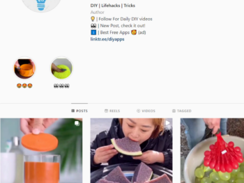 200K DIY Lifehacks Instagram Account for Sale