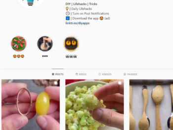 23K DIY Lifehacks Instagram Account for Sale