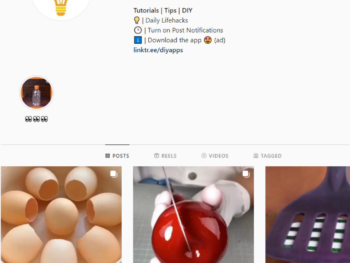 28K Tutorials Tips DIY Instagram Account for Sale