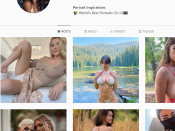 96K Portrait Models Instagram Account for Sale