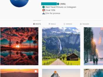 Buy Nature Travel Instagram Account with 30K Followers