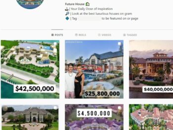 120K Real Estate Houses Instagram Account for Sale