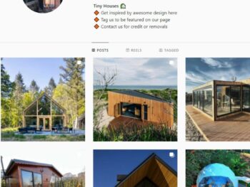 13K Tiny Houses Instagram Account for Sale