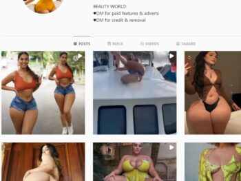 380K Beautiful Models Instagram Account for Sale