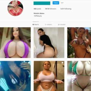 59K Models Babes Instagram Account for Sale