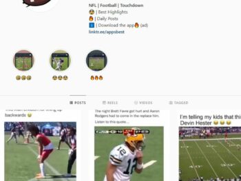 11K NFL Football Instagram Account for Sale