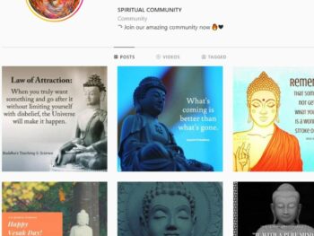 120K Spiritual Quotes Instagram Account for Sale