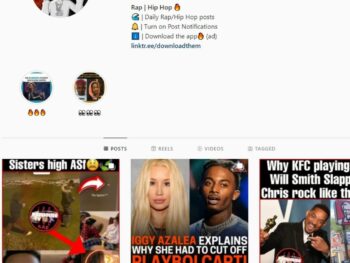12K Rap Hip Hop Instagram Account for Sale