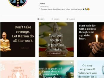 150K Buddhism Spiritual Instagram Account for Sale